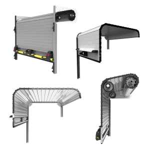 Gamme de rideaux aluminium MCD